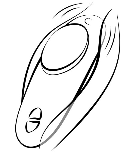 We-Vibe - Moxie+, Turquoise, klitorisvibrator