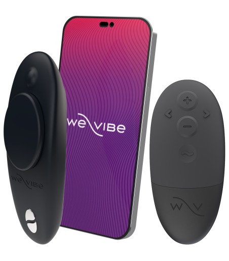 We-Vibe - Moxie+, Black, trosvibrator med ny fjärrkontroll och app