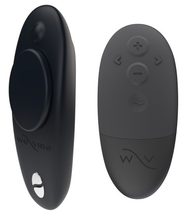 We-Vibe - Moxie+, Black, sitter fast  med magnet på trosorna
