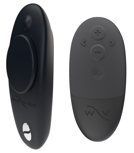 We-Vibe - Moxie+, Black, sitter fast  med magnet på trosorna