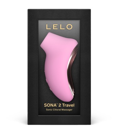 Lelo - Sona 2 Travel, Pink, vattenskyddad och snygg design
