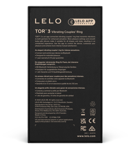 Lelo Tor 3, Black