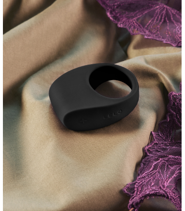 Lelo Tor 3, Black, vattentätt vibrerande penisring