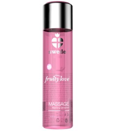Swede - Fruity Love, Sparkling Strawberry Wine, massageolja med jordgubbsdoft!