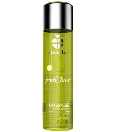 Swede - Fruity Love, Vanilla Gold Pear, massageolja med doft av päron och vanilj.