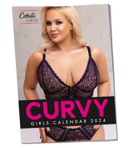 Väggkalender - 2024 Curvy  Girls, kurviga kvinnor!