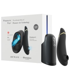 Pleasure Pair - Womanizer Premium 2 and Arcwave Ion