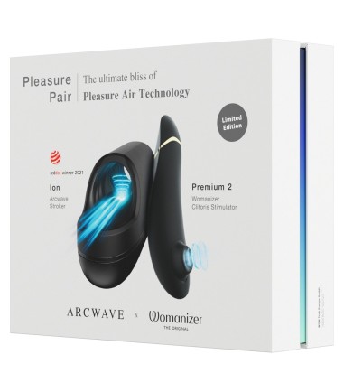 Pleasure Pair - Womanizer Premium 2 and Arcwave...