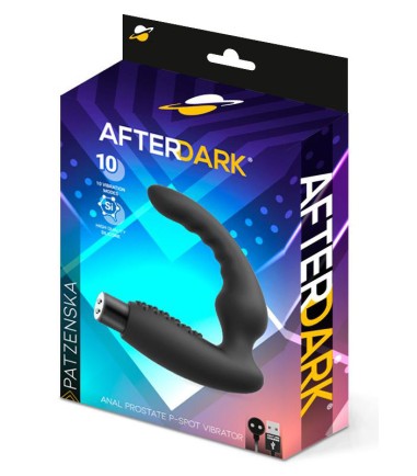 AfterDark - Peutirt Anal Prostate P-spot Vibrator, skön stimlans av mellangården och prostatan