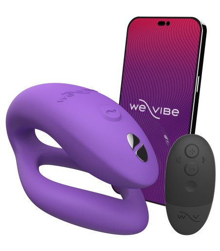 We-Vibe - Sync O, Purple, parbibrator med app och fjärr