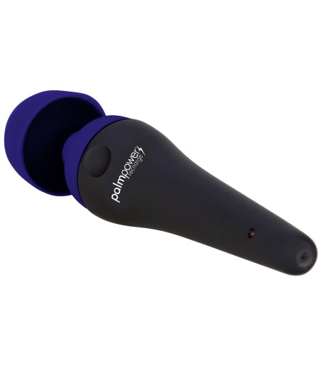 PalmPower - Recharge Wand Massager, Blue, behändig och passar till alla lekar
