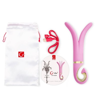 Fun Toys - Gvibe 3, Candy Pink, mest för kvinnans g-punkt, men kan även användas av mannen