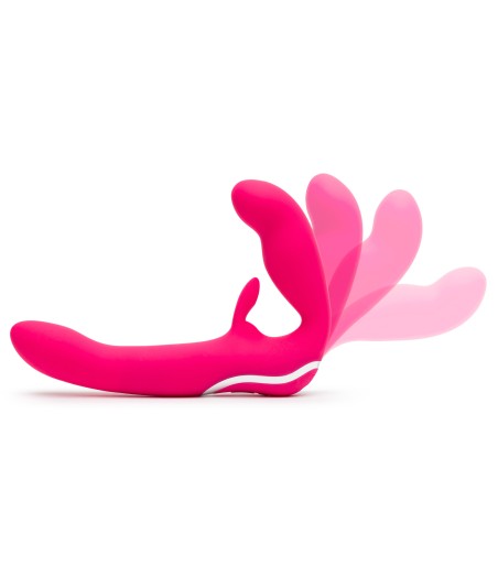Happy Rabbit - Strapless Strap-On, riktigt flexibel