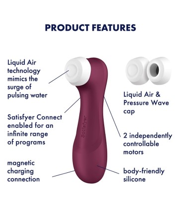 Satisfyer - Pro 2 Generation 3 with App, Double...