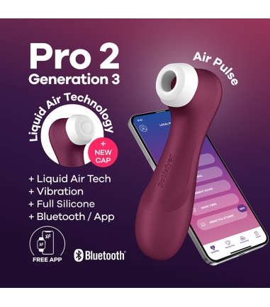 Satisfyer - Pro 2 Generation 3 with App, Double...