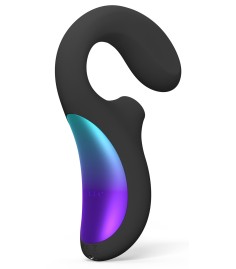 Lelo - Enigma Wave, Black, skönt stimulerande med rörelse, vibration och ljudvågstryck