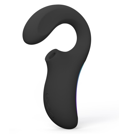 Lelo - Enigma Wave, Black, rör sig som två fingrar och vibrerar för g-punkten