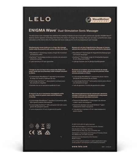 Lelo - Enigma Wave, Black