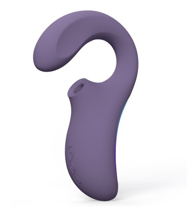 Lelo - Enigma Wave, Cyber Purple, rörlig stimulans av g-punkt och ljudvågsstimulering