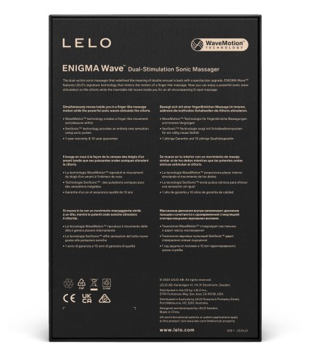 Lelo - Enigma Wave, Cyber Purple