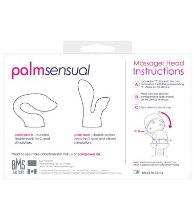 PalmPower - PalmSensual Attachment, Blue