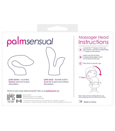 PalmPower - PalmSensual Attachment, Blue