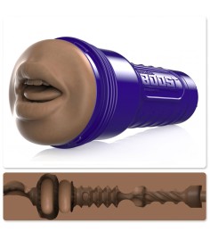 Fleshlight - Boost, Blow, Medium Dark, härlig mun lösmus
