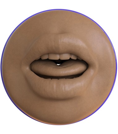 Fleshlight - Boost, Blow, Medium Dark, verkligen realistisk mun