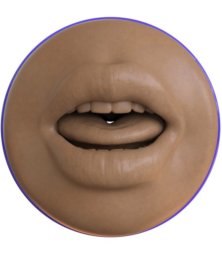 Fleshlight - Boost, Blow, Medium Dark, verkligen realistisk mun