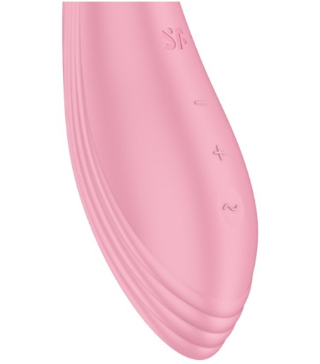 Satisfyer - G-Force, Pink, enkla kontroller med 10 mönster och 5 styrkor