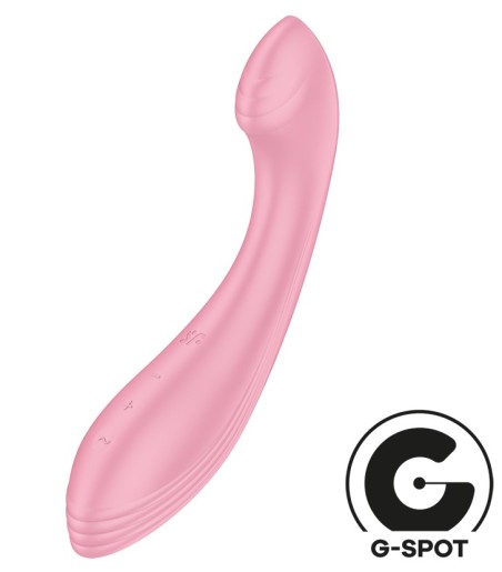 Satisfyer - G-Force, Pink, skön g-punktstimulering med flexibel stav