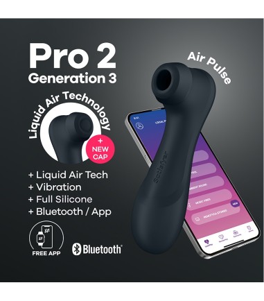 Satisfyer - Pro 2 Generation 3 with App, med styrning av app