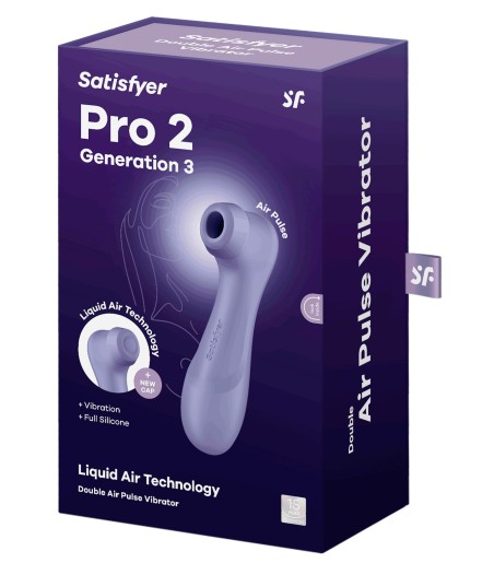Satisfyer - Pro 2 Generation 3, Double Air Pulse Vibrator