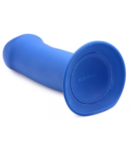 Squeeze-It - Thick Flexible Dildo, Blue