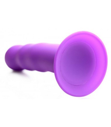 Squeeze-It - Wavy Dildo, Purple