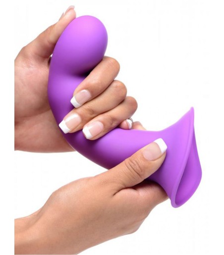 Squeeze-It - Wavy Dildo, Purple