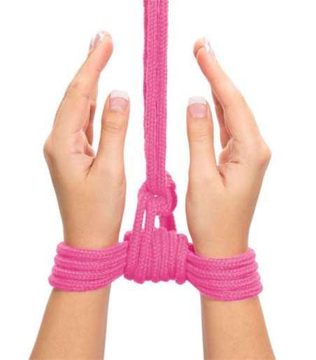 Lovetoy - Soft Bondage Rope, 10m - Pink,