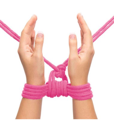 Lovetoy - Soft Bondage Rope, 10m - Pink