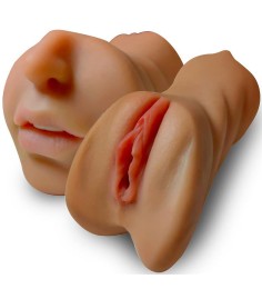 Jess - Perfect Real Masturbator, tre olika hål på denna lösvagina!