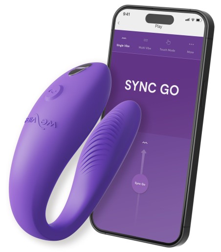 We-Vibe - Sync Go, Purple med stöd för app