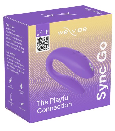 We-Vibe - Sync Go, Purple, härlig parvibrator