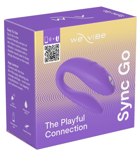 We-Vibe - Sync Go, Purple, härlig parvibrator
