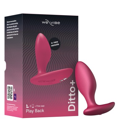 We-Vibe - Ditto+ Anal Plug, Pink