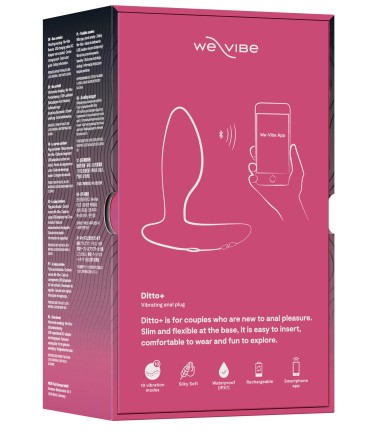 We-Vibe - Ditto+ Anal Plug, Pink