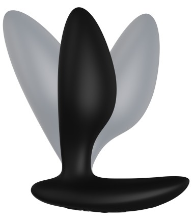 We-Vibe - Ditto+ Anal Plug, Black, lagom flexibel anal plugg