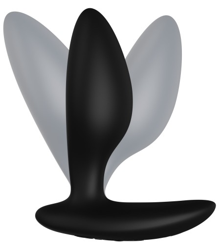 We-Vibe - Ditto+ Anal Plug, Black, lagom flexibel anal plugg