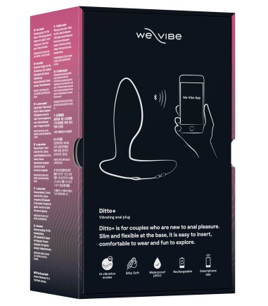 We-Vibe - Ditto+ Anal Plug, Black
