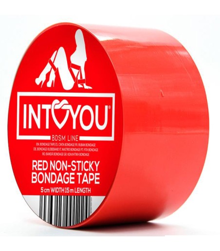 IntoYou, Non-Sticky Bondage Tape - Red