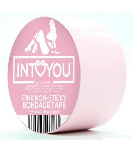 IntoYou, Non-Sticky Bondage Tape - Light Pink