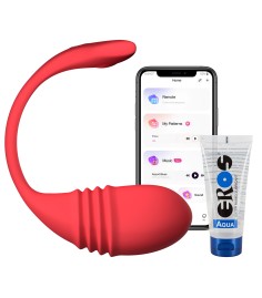 Lovense - Vulse App-Controlled Thrusting Egg Vibrator + 100ml glid
